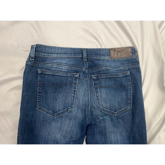 Diesel Bootee-SL W28 L30 Stretch Bootcut Jeans Wash 0827X Low Rise Women’s - Picture 6 of 7